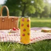 Kubek termiczny ze słomką 500 ml Berry Bright