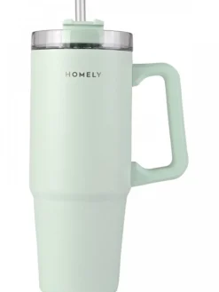 Kubek termiczny ze słomką 900 ml Seafoam