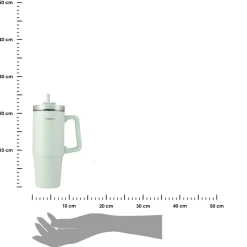 Kubek termiczny ze słomką 900 ml Seafoam