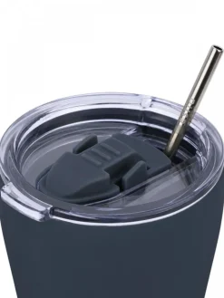 Kubek termiczny ze słomką 350 ml Indigo