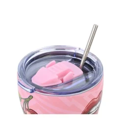Kubek termiczny ze słomką 350 ml Blush Pop