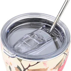 Kubek termiczny ze słomką 350 ml Sakura Whisper