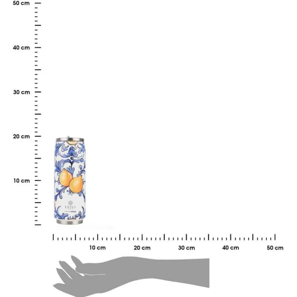 Kubek termiczny ze słomką 500 ml Amalfi Coast