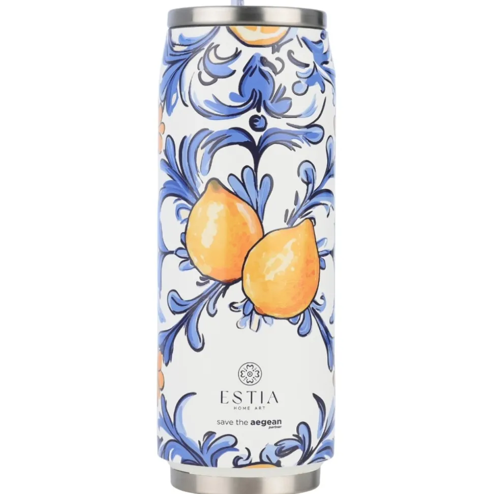 Kubek termiczny ze słomką 500 ml Amalfi Coast
