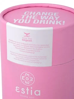 Kubek termiczny ze słomką 350 ml Blossom Rose