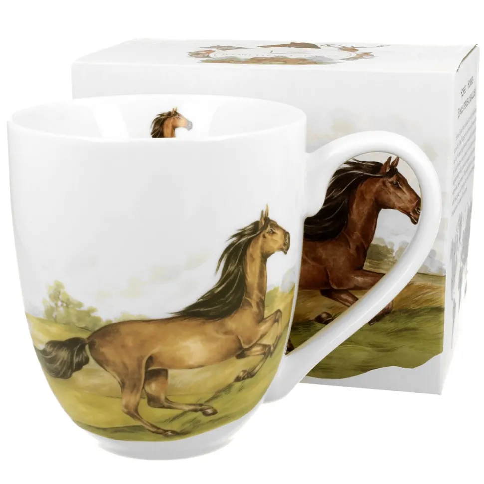 Kubek XXL KOŃ GNIADY 1000 ml