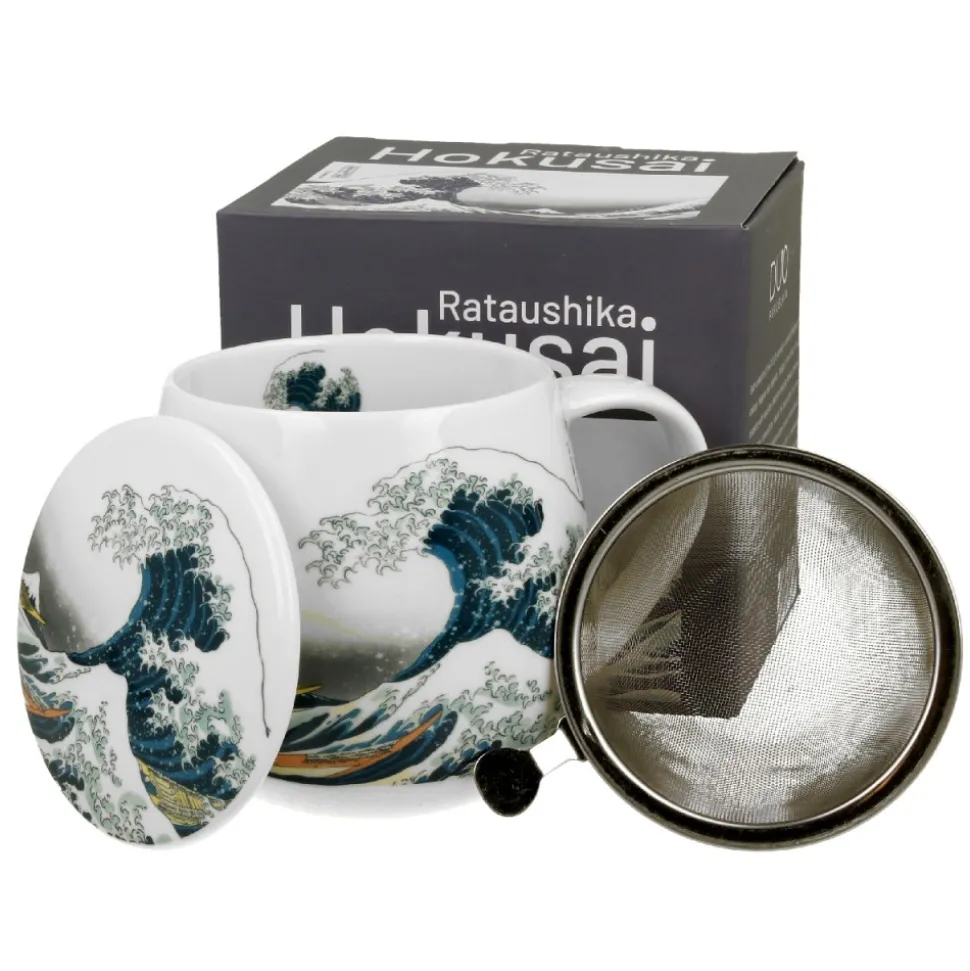 Kubek z zaparzaczem 430 ml Hokusai The Great Wave