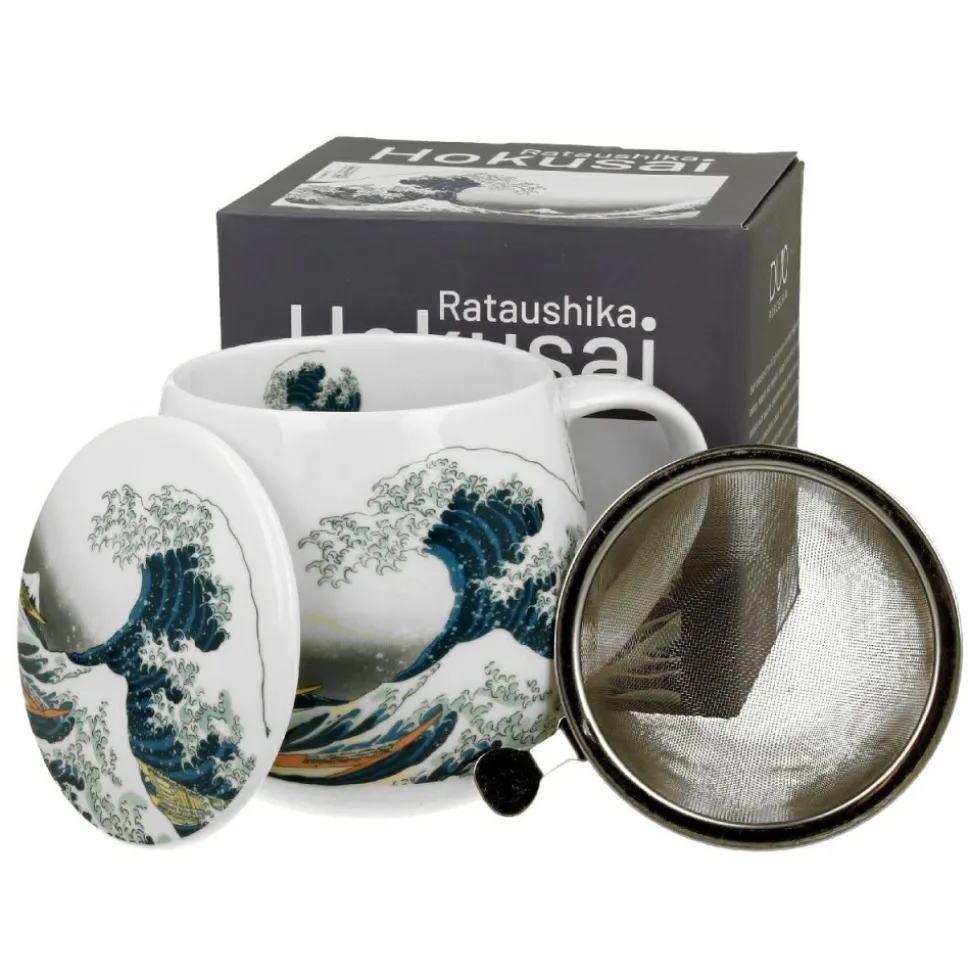 Kubek z zaparzaczem 430 ml Hokusai The Great Wave