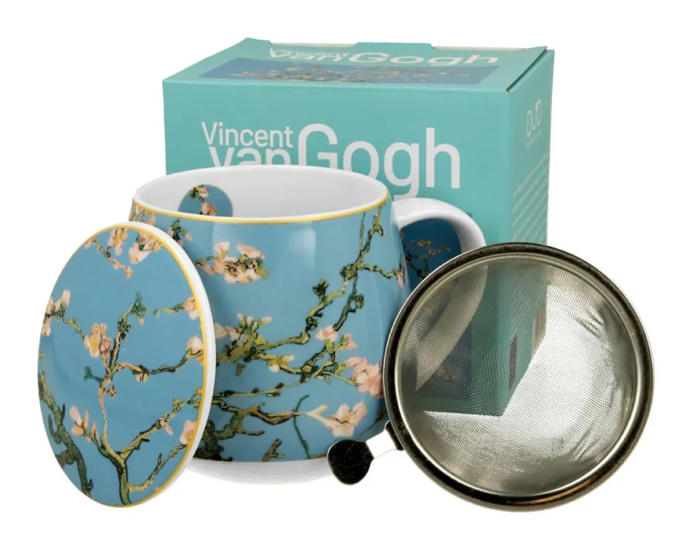 Kubek z zaparzaczem 430 ml Van Gogh Almond Blossom