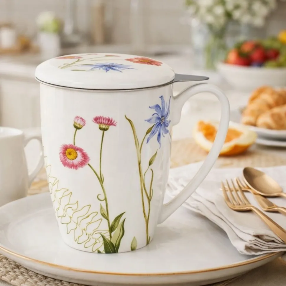 Kubek z zaparzaczem Barwy Natury 360 ml