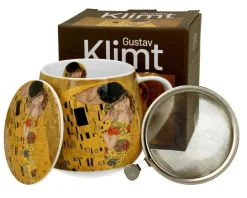 Kubek z zaparzaczem Klimt The Kiss 430 ml