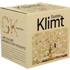 Kubek z zaparzaczem Klimt Ecru Tree Of Life 430 ml