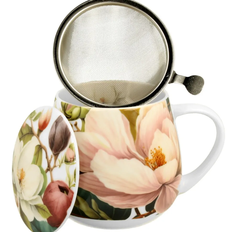 Kubek z zaparzaczem Magnolie 430 ml
