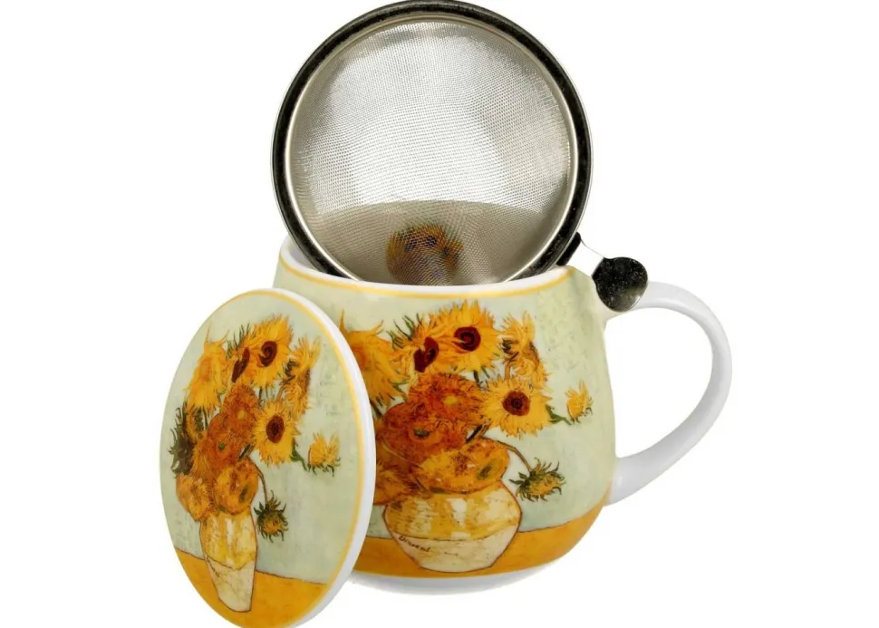 Kubek z zaparzaczem Van Gogh Sunflowers 430 ml