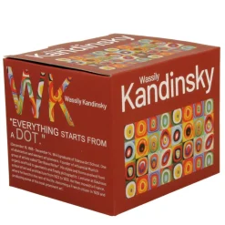 Kubek baryłka Kandinsky Squares 430 ml * Duo Hot