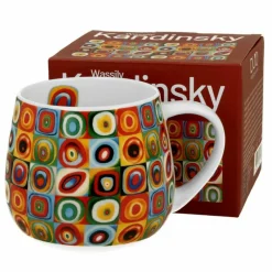 Kubek baryłka Kandinsky Squares 430 ml * Duo Hot