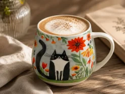 Kubek baryłka Koci Świat Łąka 430 ml * Duo Online