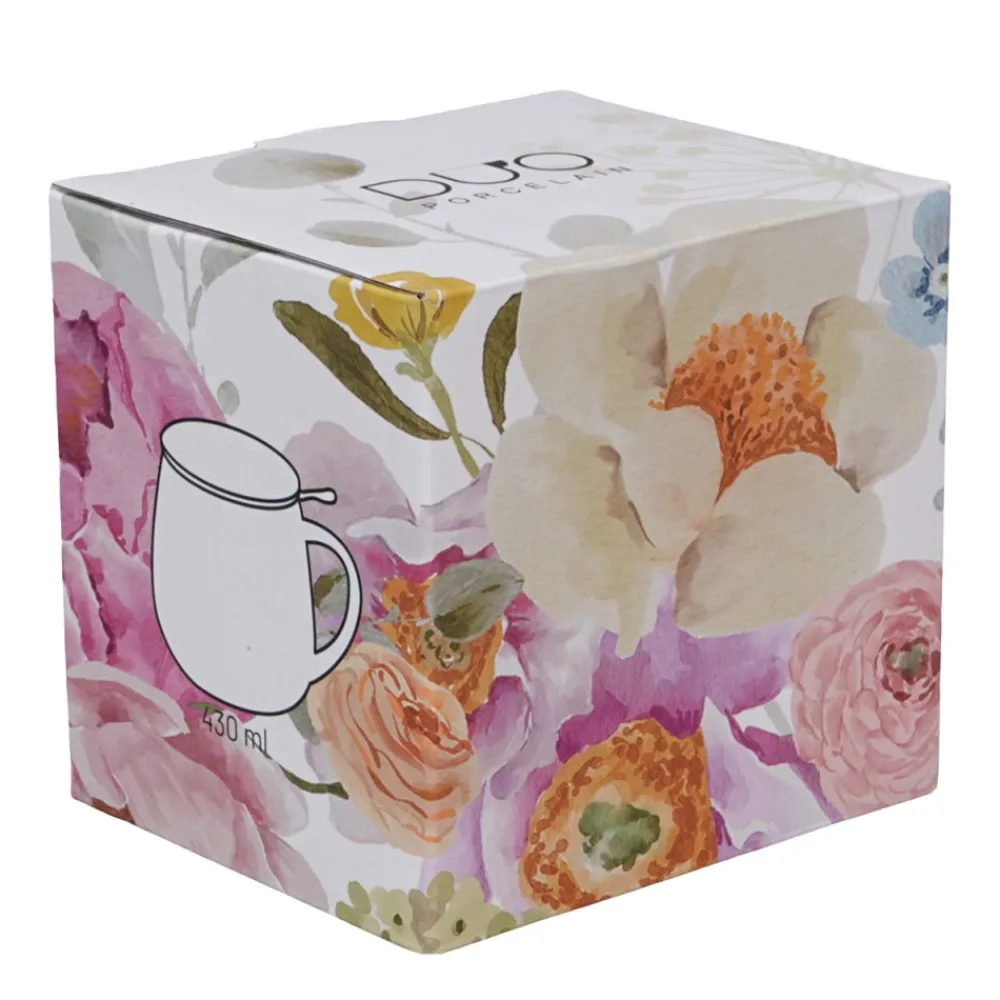 Kubek baryłka z zaparzaczem June 430 ml * Duo Outlet