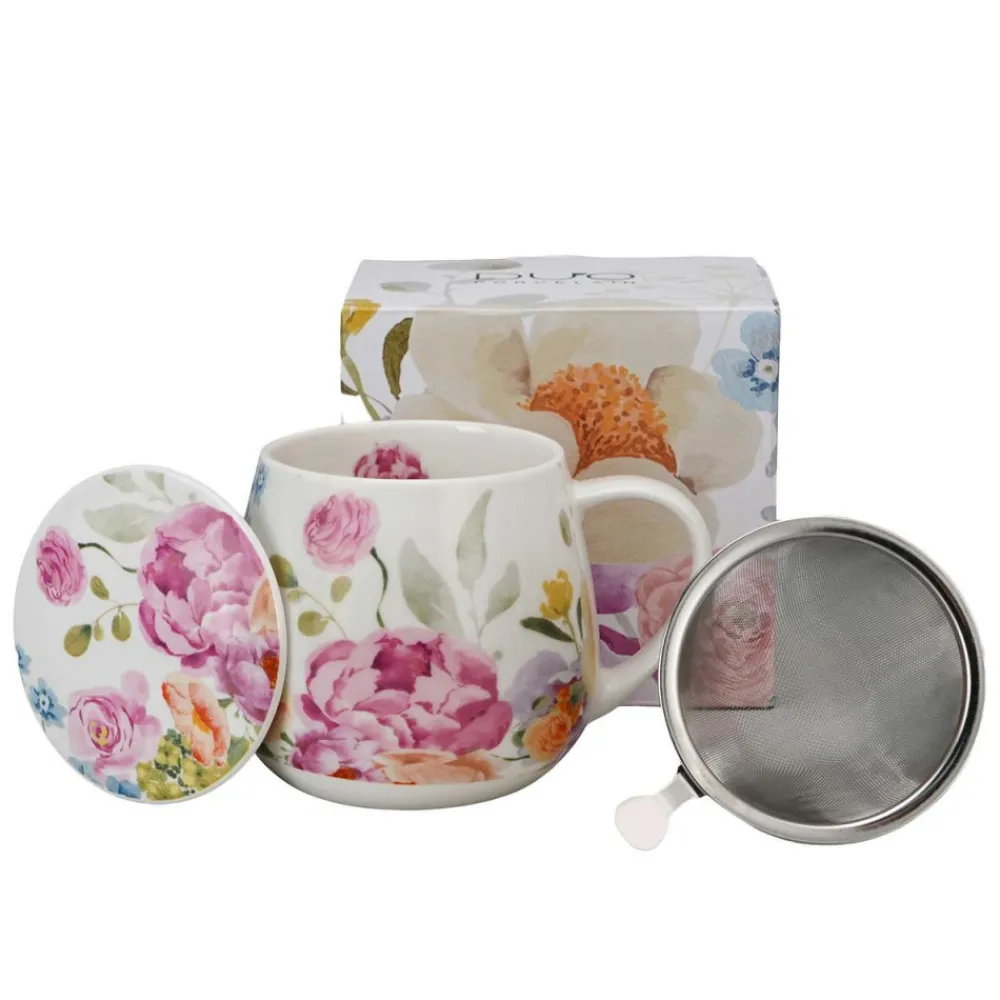 Kubek baryłka z zaparzaczem June 430 ml * Duo Outlet