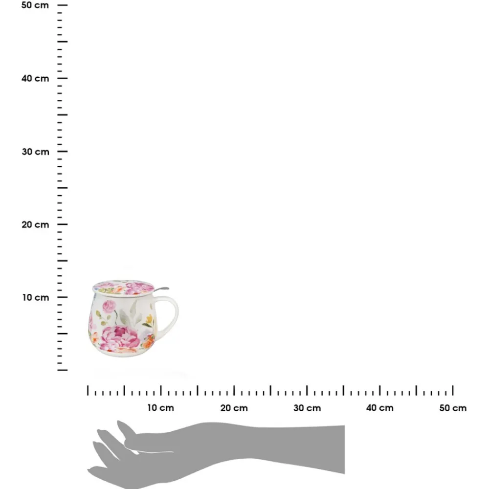 Kubek baryłka z zaparzaczem June 430 ml * Duo Outlet
