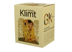 Kubek kwadratowy Klimt THE KISS ECRU 650 ml * Duo Outlet