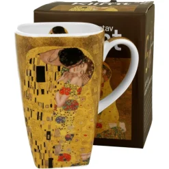 Kubek kwadratowy Klimt THE KISS CLASSIC 650 ml * Duo Online
