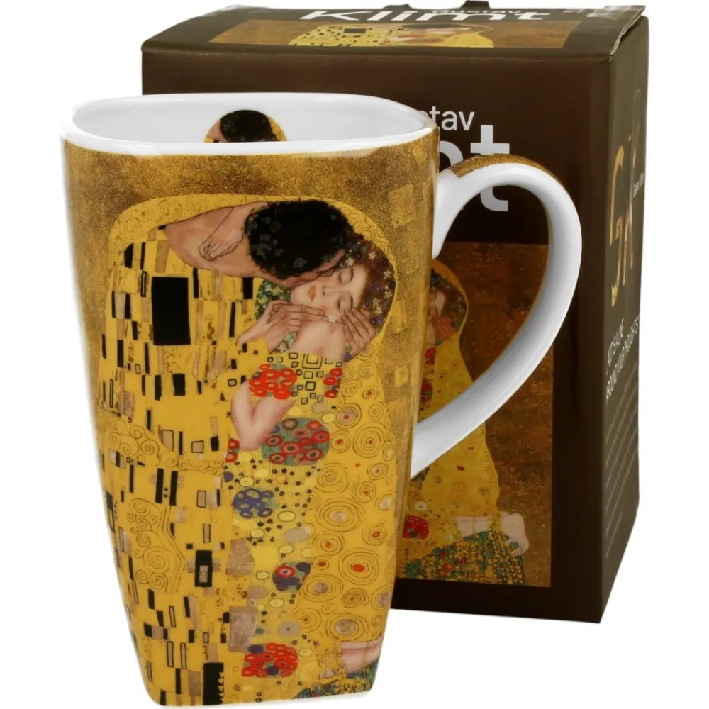 Kubek kwadratowy Klimt THE KISS CLASSIC 650 ml * Duo Online
