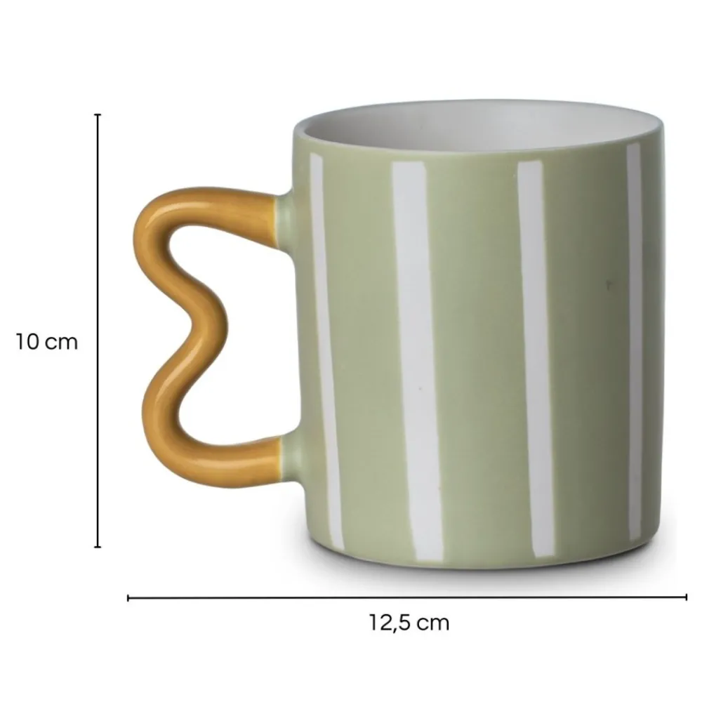 Kubek 450 ml Jazz Lines zielony * Estia Best