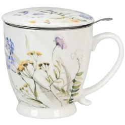 Kubek na stopce z zaparzaczem MELODY 510 ml * Duo Hot