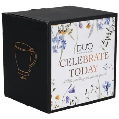 Kubek na stopce z zaparzaczem MELODY 510 ml * Duo Hot