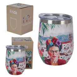 Kubek termiczny Frida Mexican Art Red 330 ml * Duo Best