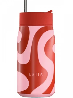 Kubek termiczny 360 ml Lens Coral Waves * Estia Hot