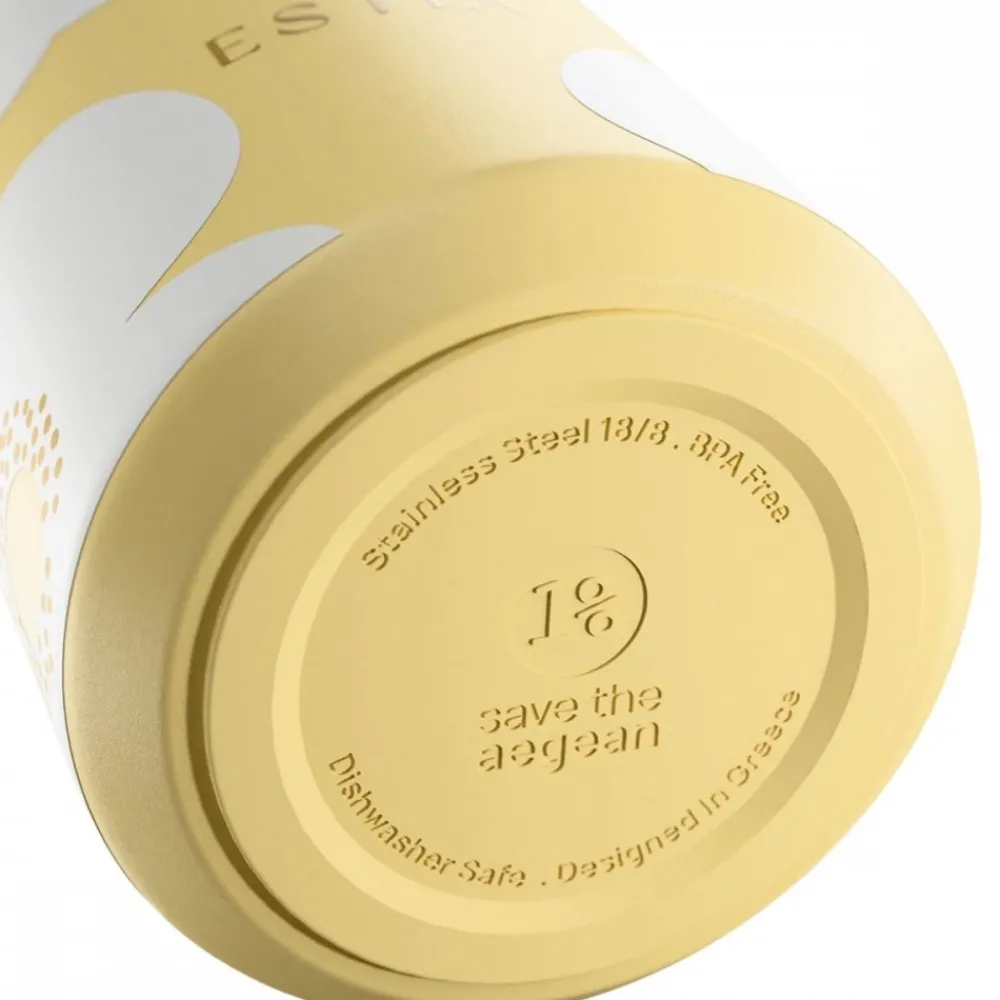 Kubek termiczny 360 ml Lens Yellow Daisy * Estia Outlet