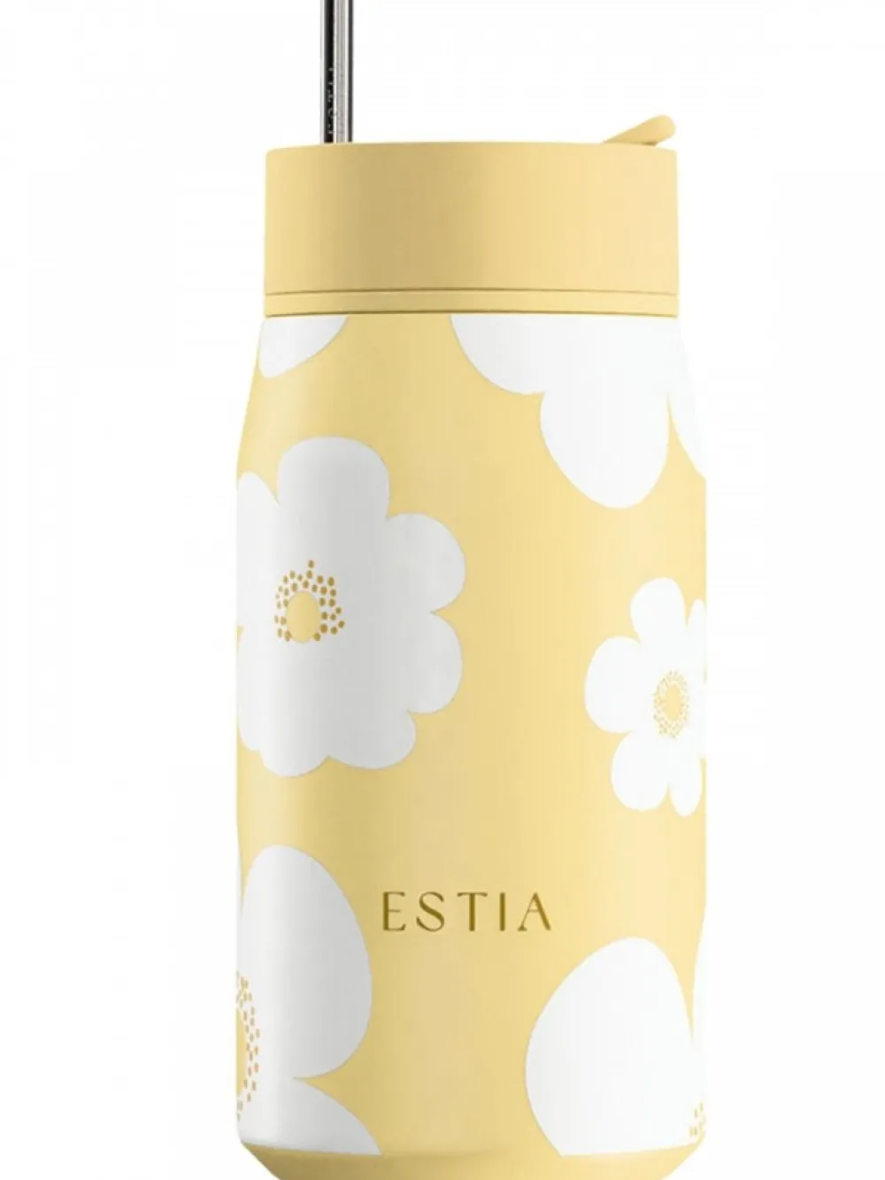 Kubek termiczny 360 ml Lens Yellow Daisy * Estia Outlet