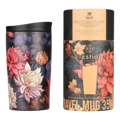 Kubek termiczny 350 ml Midnight Blossom * Estia Outlet
