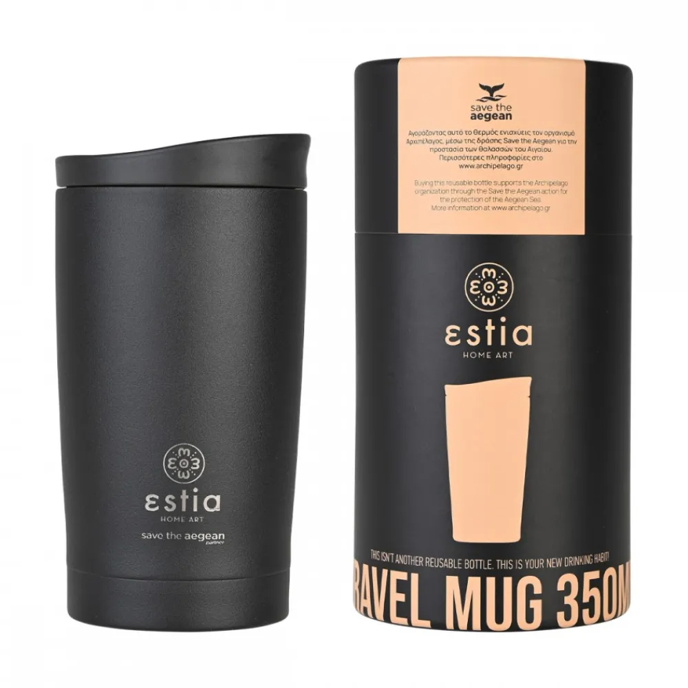 Kubek termiczny 350 ml Midnight Black * Estia Best