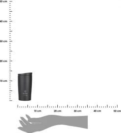 Kubek termiczny 350 ml Midnight Black * Estia Best