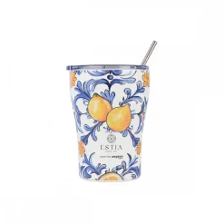 Kubek termiczny w cytryny 350 ml Amalfi Coast * Estia Outlet