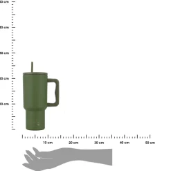 Kubek termiczny ze słomką 900 ml Forest Spirit * Estia