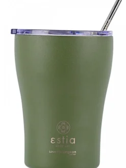 Kubek termiczny ze słomką 350 ml Forest Spirit * Estia Hot