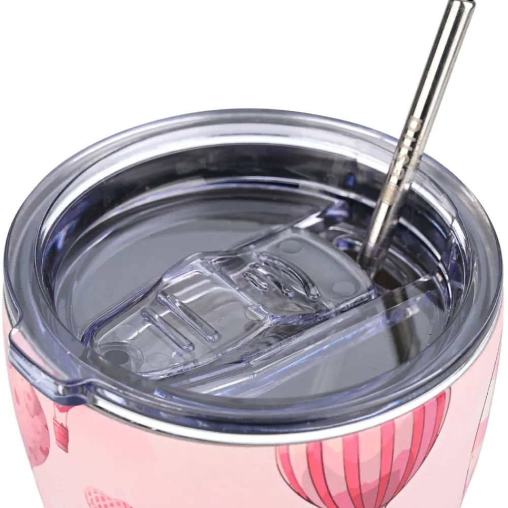 Kubek termiczny ze słomką 350 ml Love Ascend * Estia Clearance