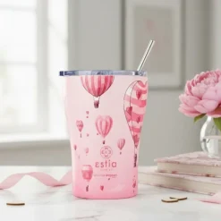 Kubek termiczny ze słomką 350 ml Love Ascend * Estia Clearance