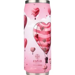 Kubek termiczny ze słomką 500 ml Love Ascend * Estia