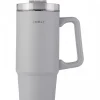 Kubek termiczny ze słomką 900 ml Pebble Gray * Estia New