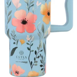 Kubek termiczny ze słomką 900 ml Sky Garden * Estia Online