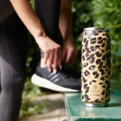 Kubek termiczny ze słomką 500 ml Spotted Prowl * Estia Hot
