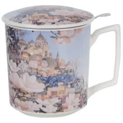 Kubek z zaparzaczem CITY OF MAGNOLIAS 450 ml * Duo Sale
