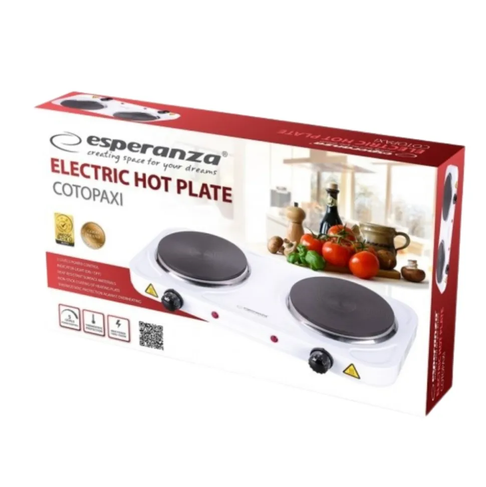 Kuchenka elektryczna ESPERANZA COTOPAXI EKH010W