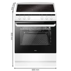 Kuchnia ceramiczna AMICA 618CE3.333HQ(W)