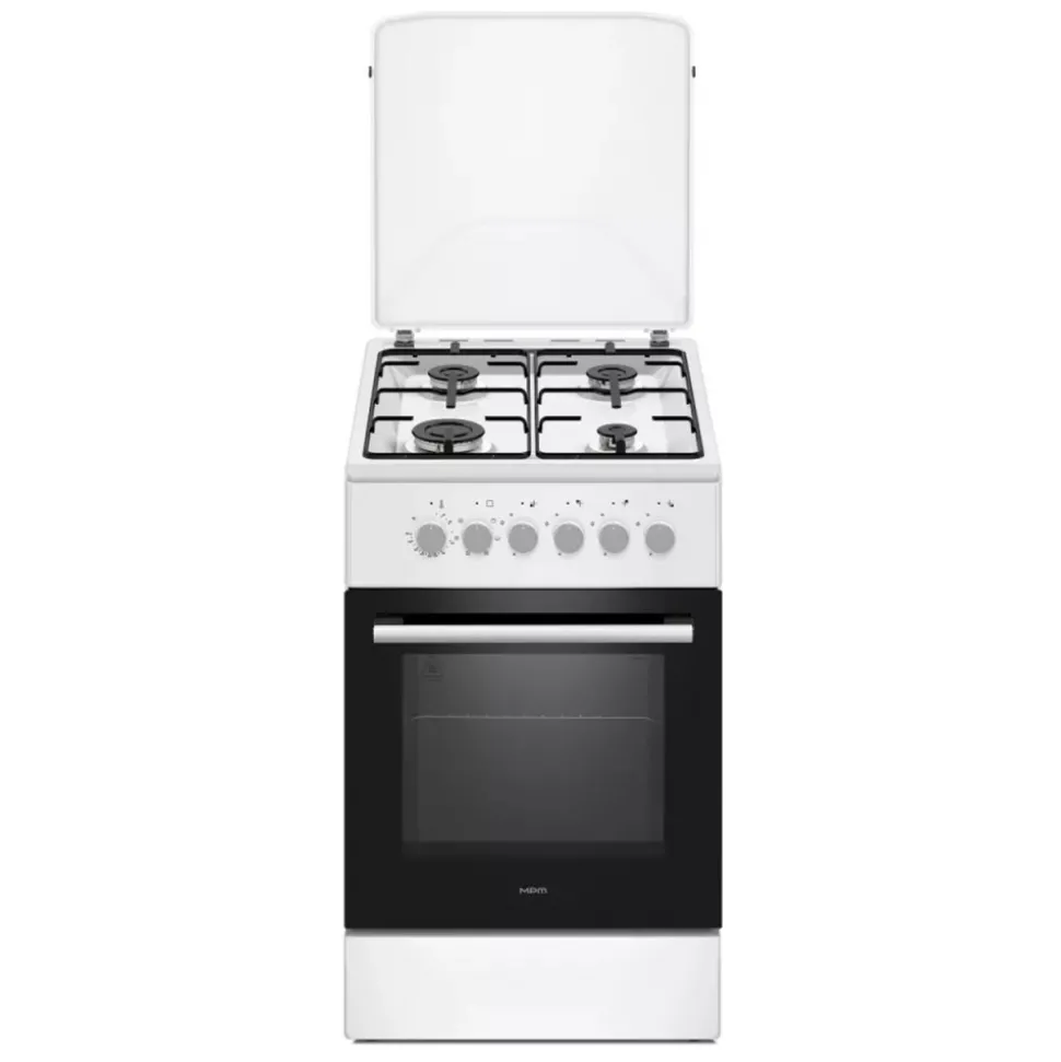 Kuchnia gazowo-elektryczna MPM MPM-56-KGM-04 biała